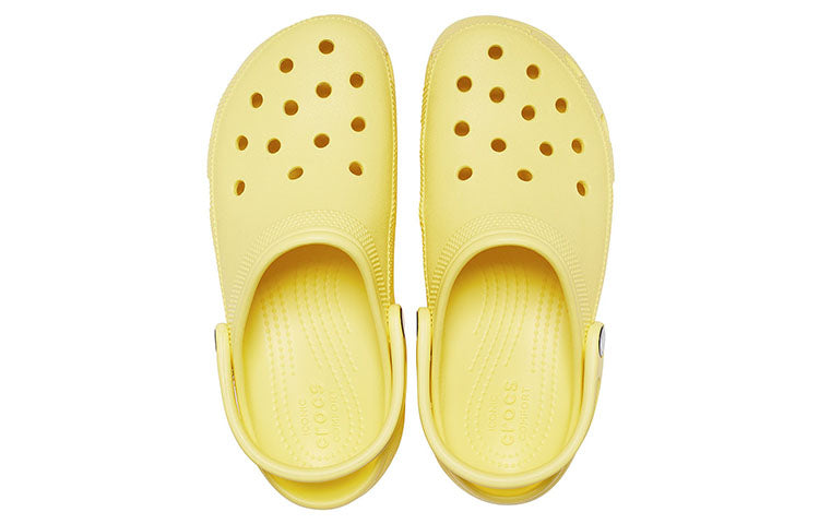 (WMNS) Crocs Classic Clog 'Yellow' 206750-7HD