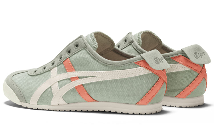 (WMNS) Onitsuka Tiger Mexico 66 Slip-On  'Cream Olive Green' 1182A087-301