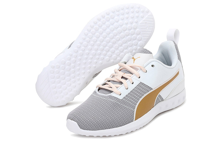 (WMNS) PUMA Carson Pro Idp Softfoam Low Running Shoes Grey/White 193357-01