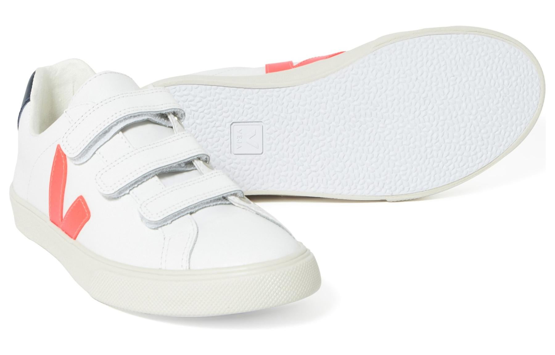 Veja Esplar 3-Lock Velcro 'White Neon Orange' EL021986