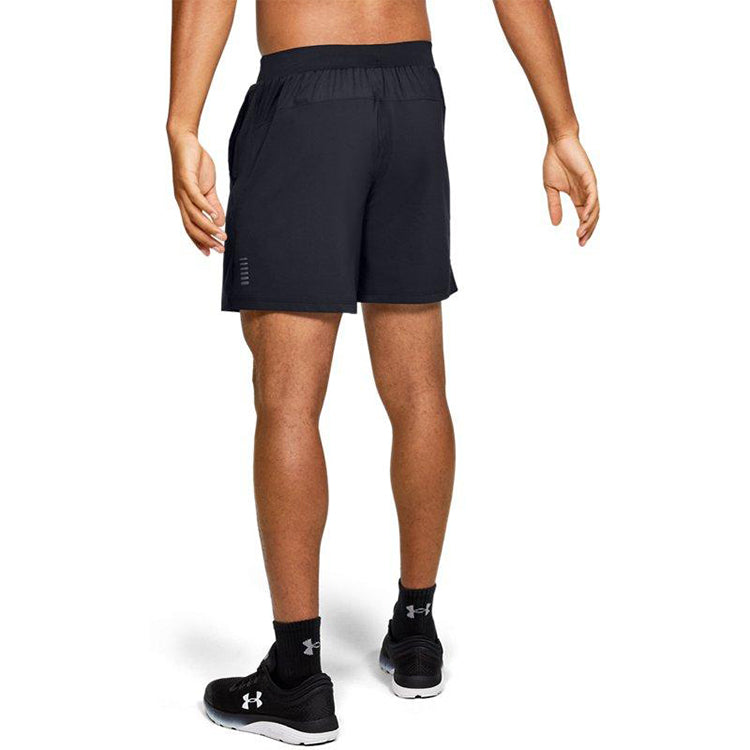 Under Armour Qualifier SpeedPocket 7 inch Shorts 'Black' 1350888-001