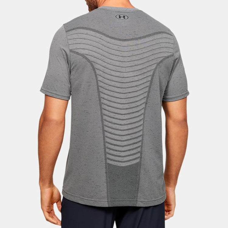 Men's Under Armour Seamless Wave Short Sleeve Green 1351450-388