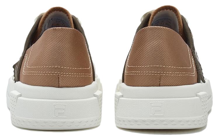 FILA FUSION Wallride Dx Skate Shoes 'White Brown' T12M322101FAD