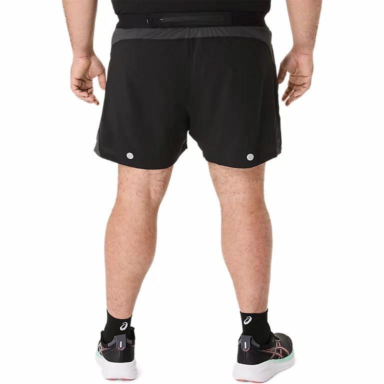 ASICS Road 5IN Shorts 'Performance Black Graphite Grey' 2011D247-001