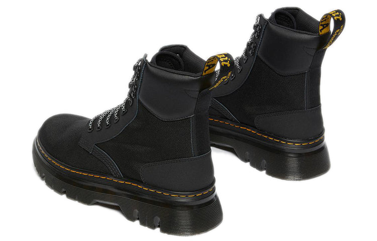 Dr. Martens Tarik Utility Boots 'Carbon Black Yellow' 27017001
