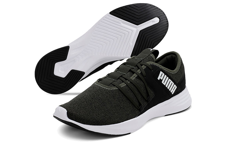 PUMA Radiate Low Alt Low Top Running Shoes Green/Black/White 193157-03