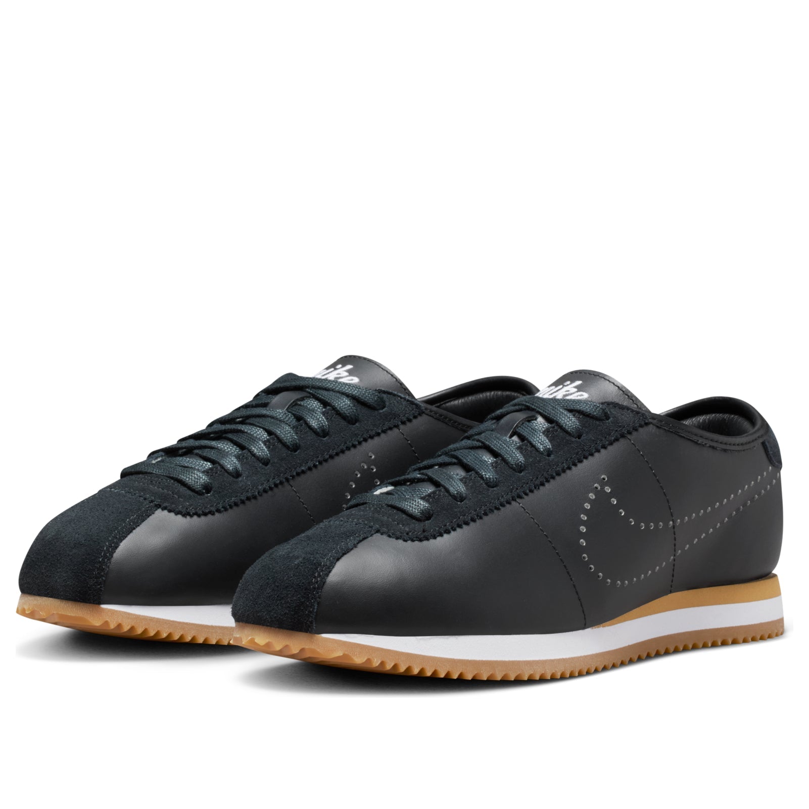 (WMNS) Nike Cortez Leather 'Black Gum Light Brown' HQ1841-002