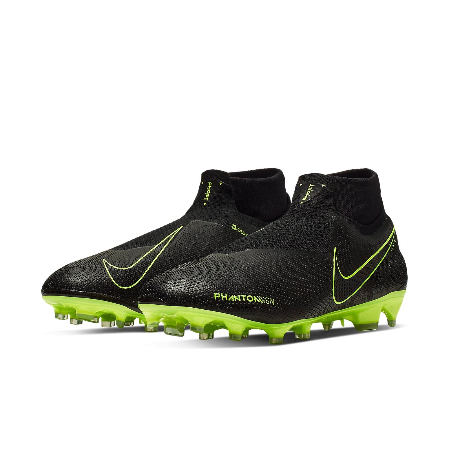 Nike Phantom Vision Elite DF FG 'Black Volt' AO3262-007