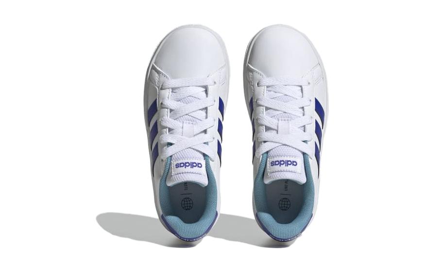 (GS) adidas Grand Court 2.0 'White Lucid Blue' HP8908