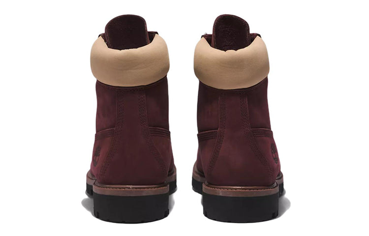 Timberland 6 Inch Premium Waterproof Boots 'Burgundy Nubuck' A2M1KC60