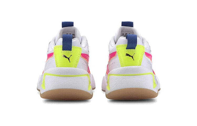 (WMNS) PUMA Nova 2 Pink/Green/White Low sneakers 370957-08