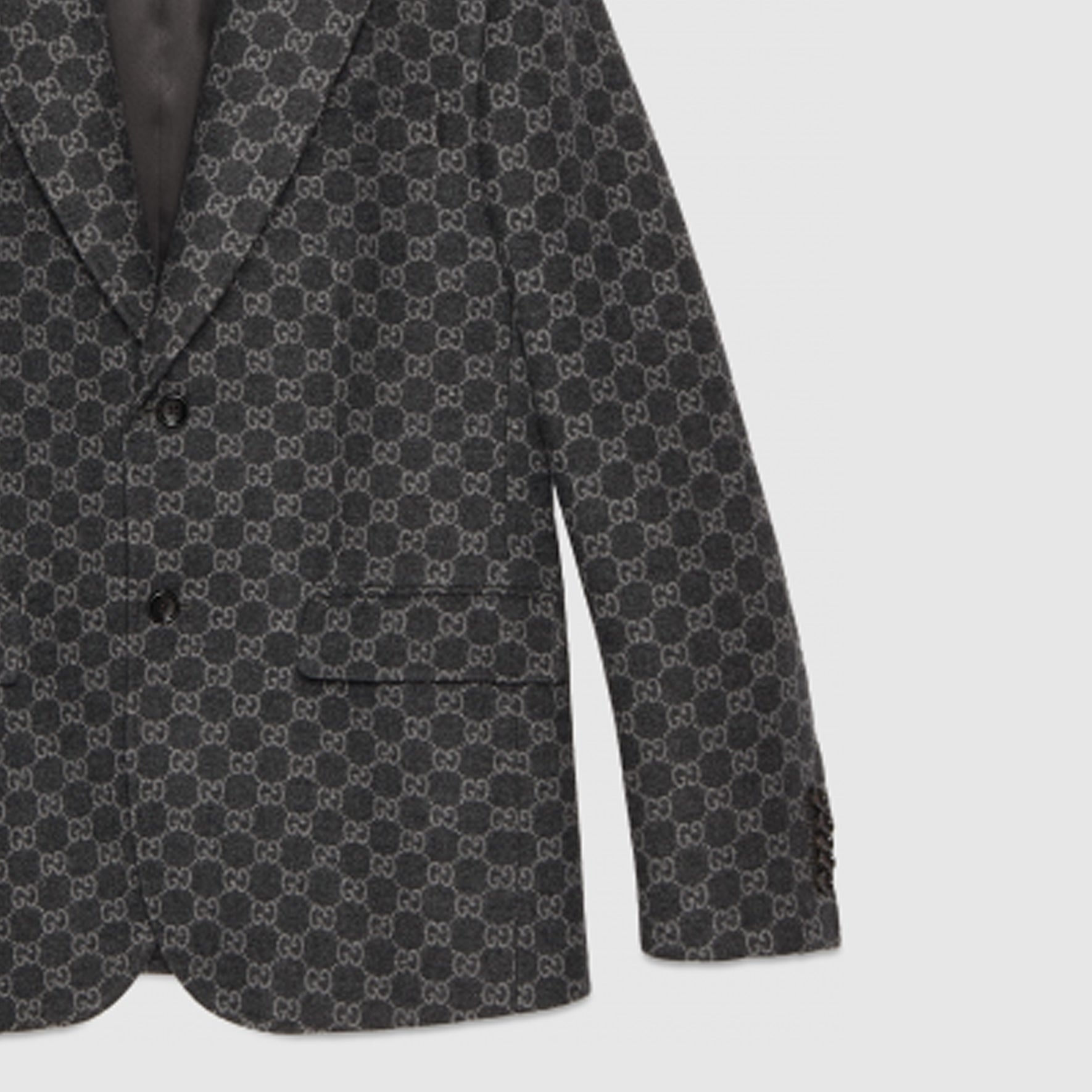 Gucci GG Flannel Jacket 'Black' 770366-ZAOWO-1074
