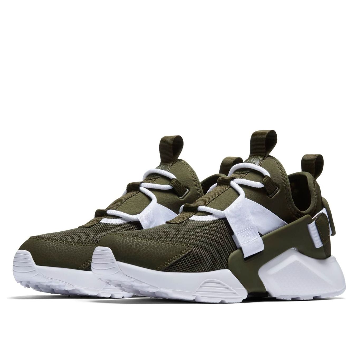 (WMNS) Nike Air Huarache City Low 'Cargo Khaki' AH6804-300