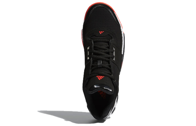 adidas Regulat Vintage basketball shoes 'Black Red' Q33337
