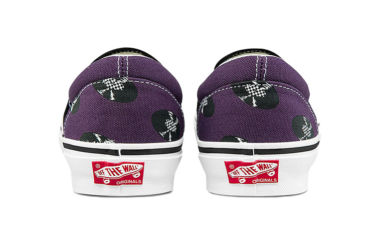Vans Wacko Maria x OG Classic Slip-On 'Purple Records' VN0A45JK596
