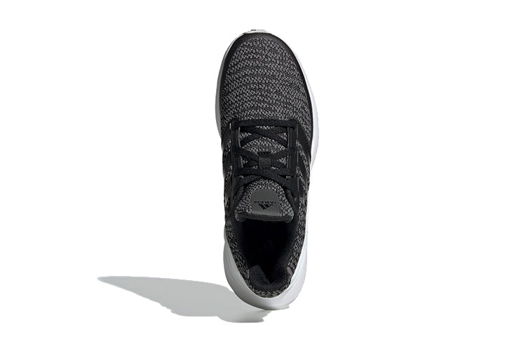 (GS) adidas RapidaRun Knit J 'Black' D97002