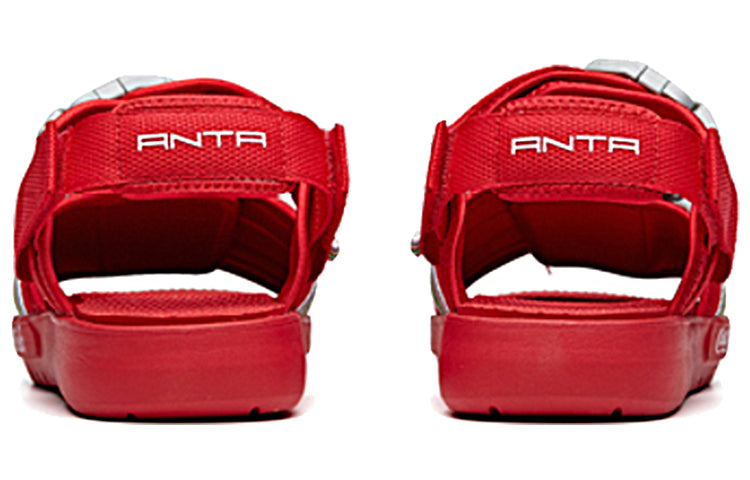ANTA x Coca Cola Outdoors Sandals 'Red Grey' 912036901-8