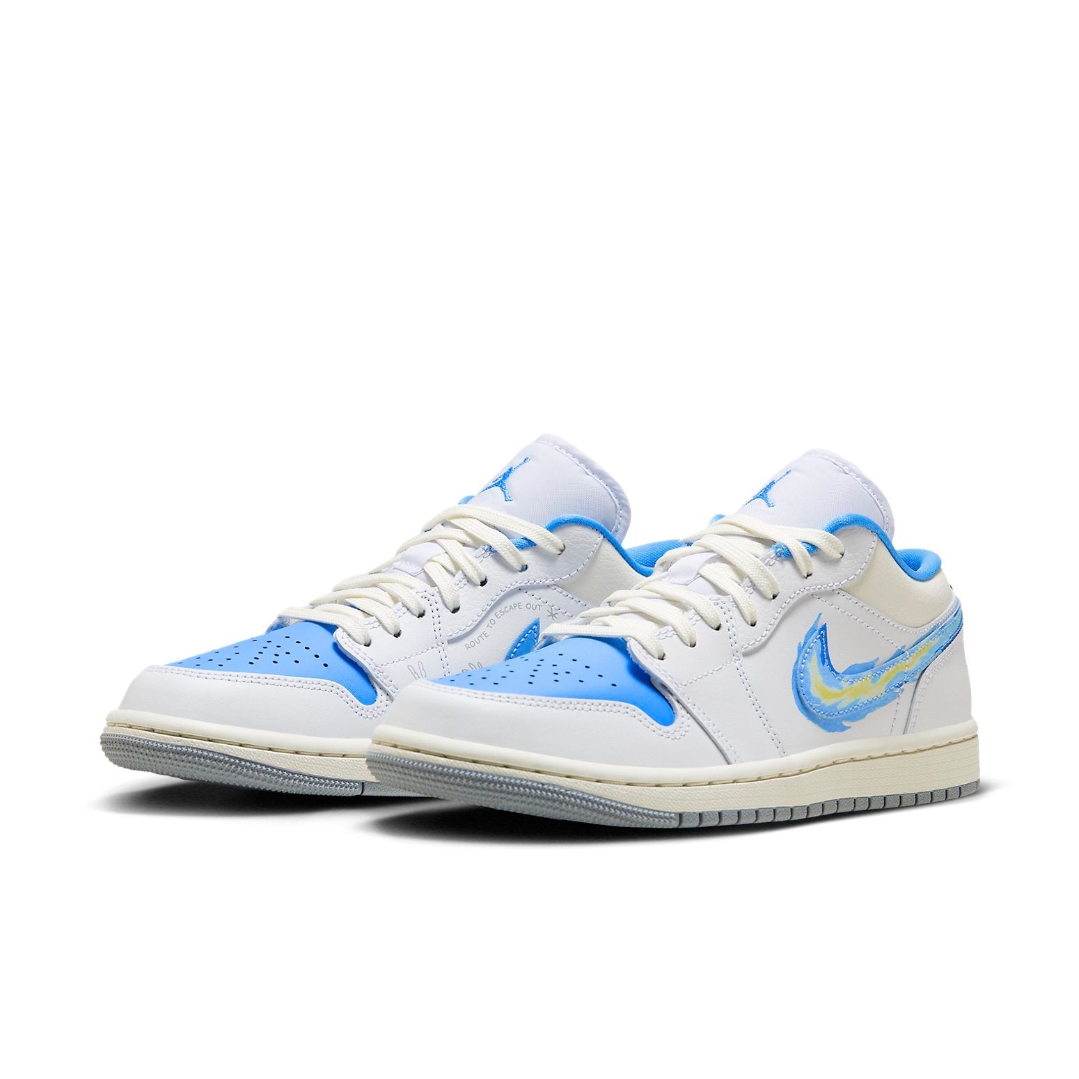(WMNS) Air Jordan 1 Low SE 'Flame Swoosh' FJ7219-441