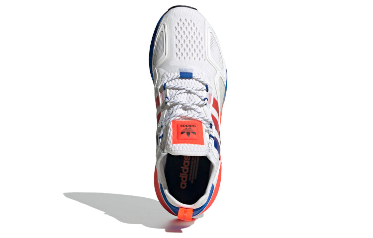 adidas ZX 2K Boost 'White Solar Red Blue' FV9996