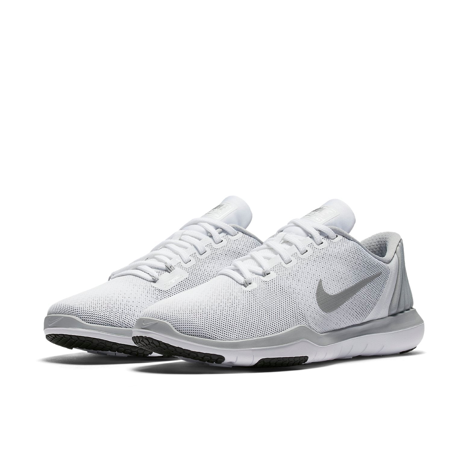 (WMNS) Nike Flex SupremeTrainer 5 'White Metallic Silver' 852467-100