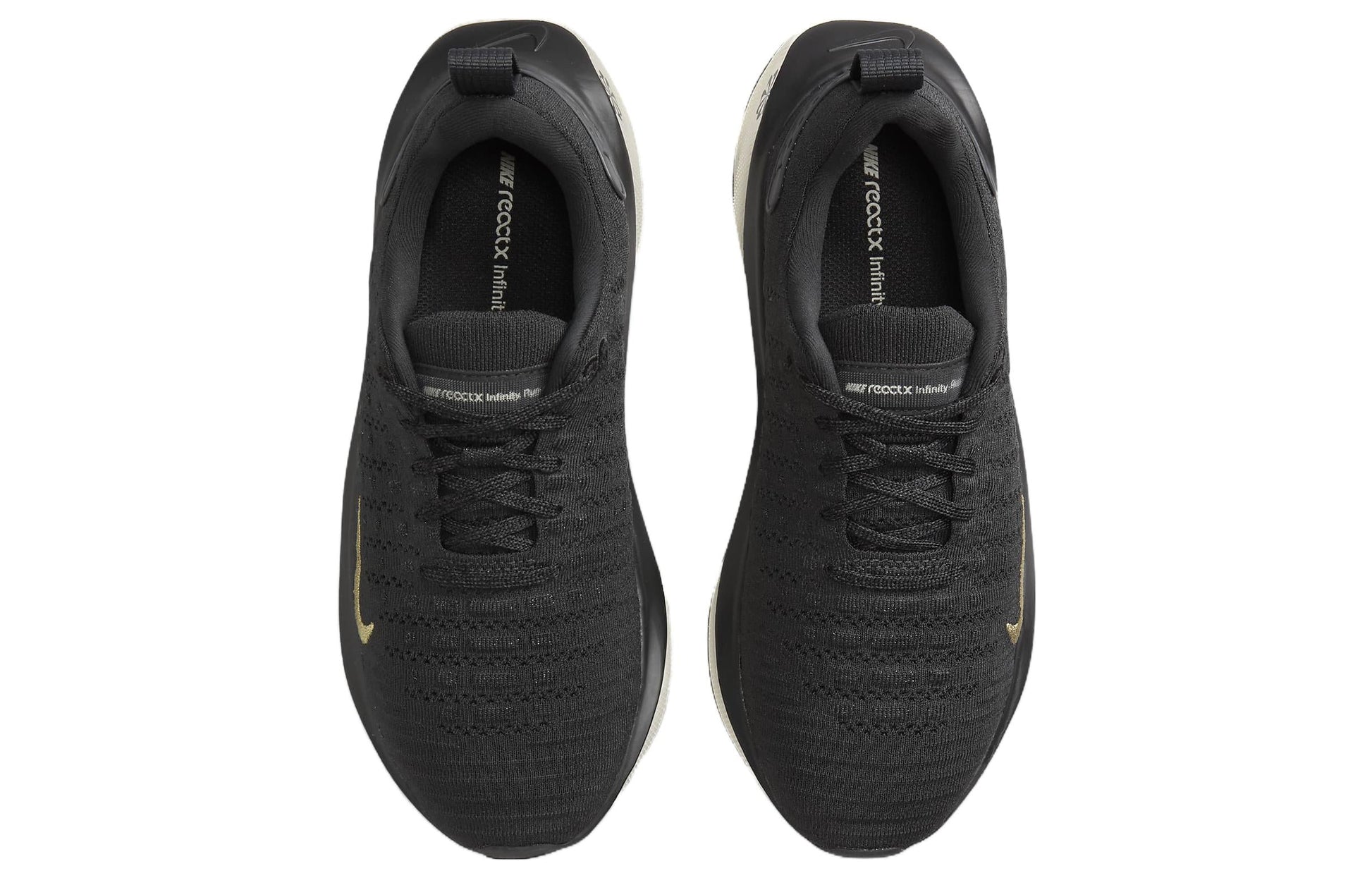 (WMNS) Nike ReactX Infinity Run 4 'Dark Smoke Grey Metallic Gold' DR2670-006