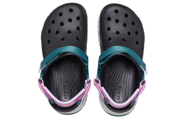 Crocs Classic Hiker Clog 'Black Grey Teal' 206772-988