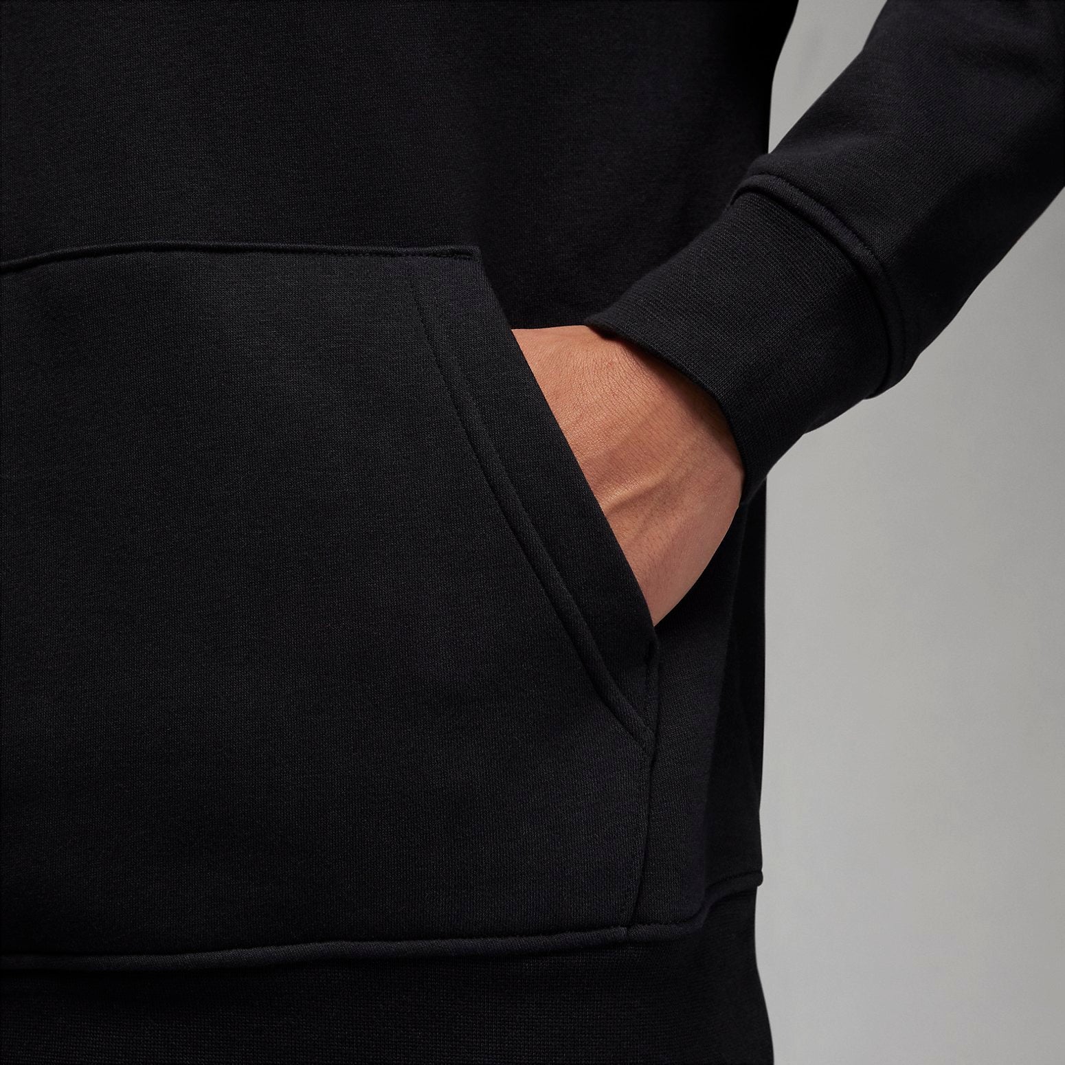Air Jordan Fleece Pullover Hoodie 'Black' FJ7775-010