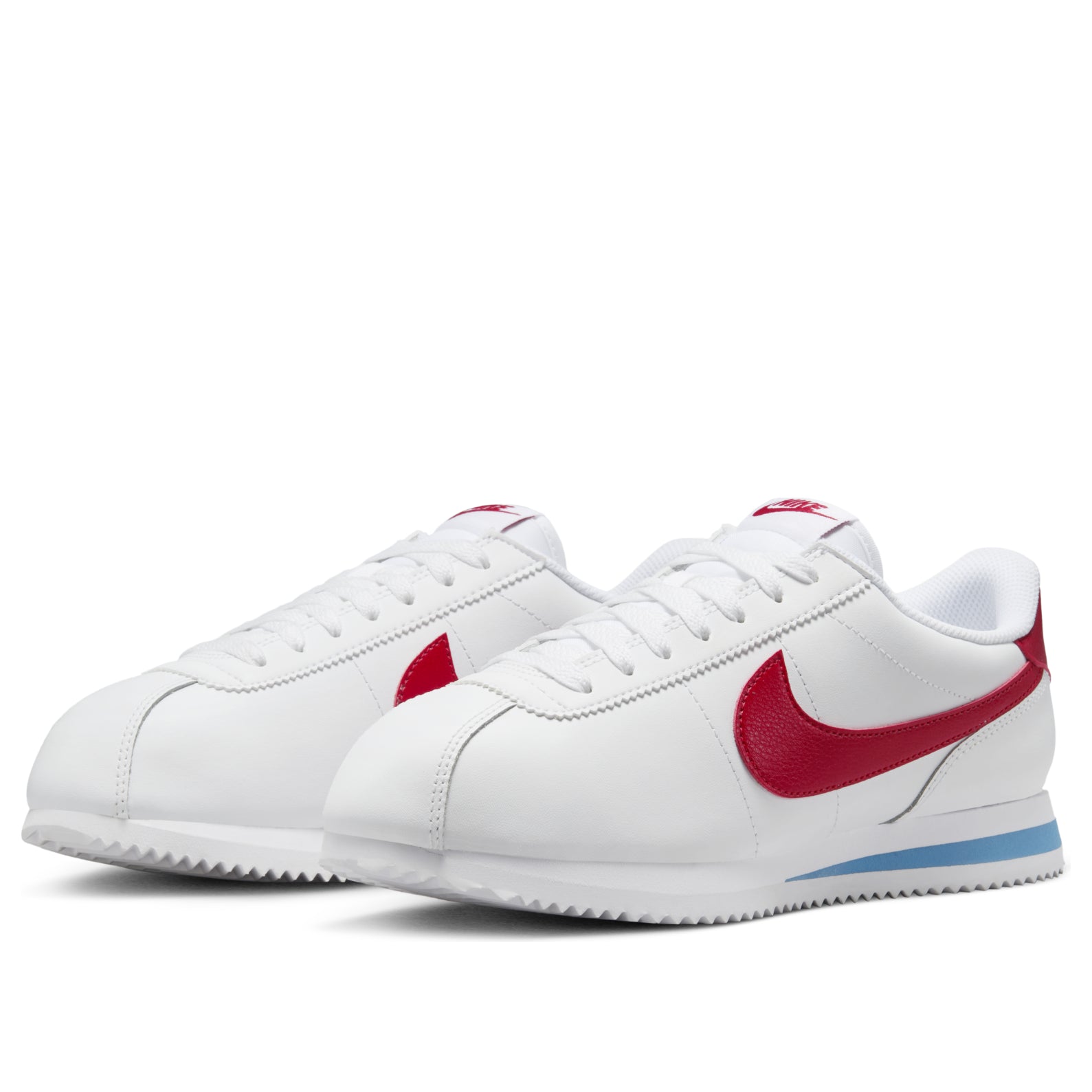 (WMNS) Nike Cortez Leather 'White Varsity Red Blue' DN1791-108