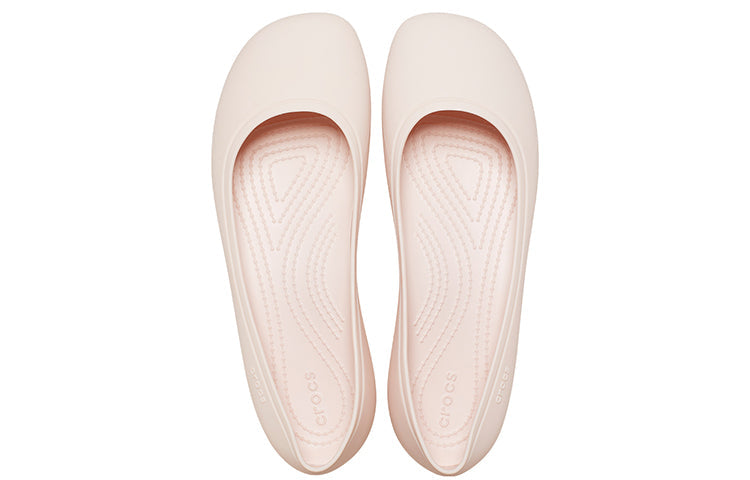 (WMNS) Crocs Brooklyn Flats 'Quartz' 209384-6UR