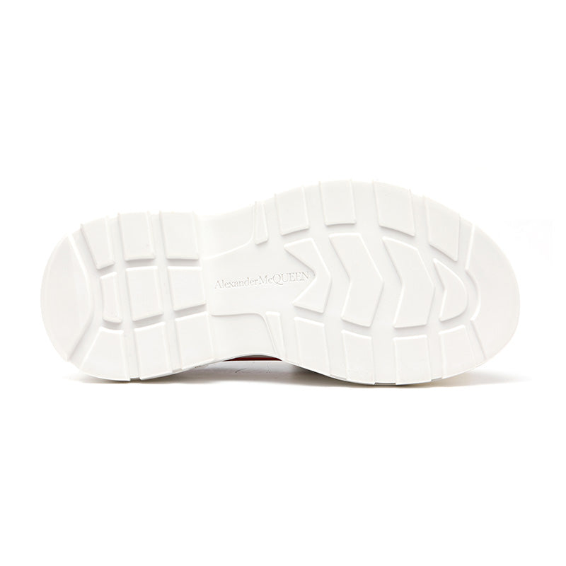 (WMNS) Alexander McQueen Tread Slick Sneakers 'Navy White Red' 702042WHZ624687