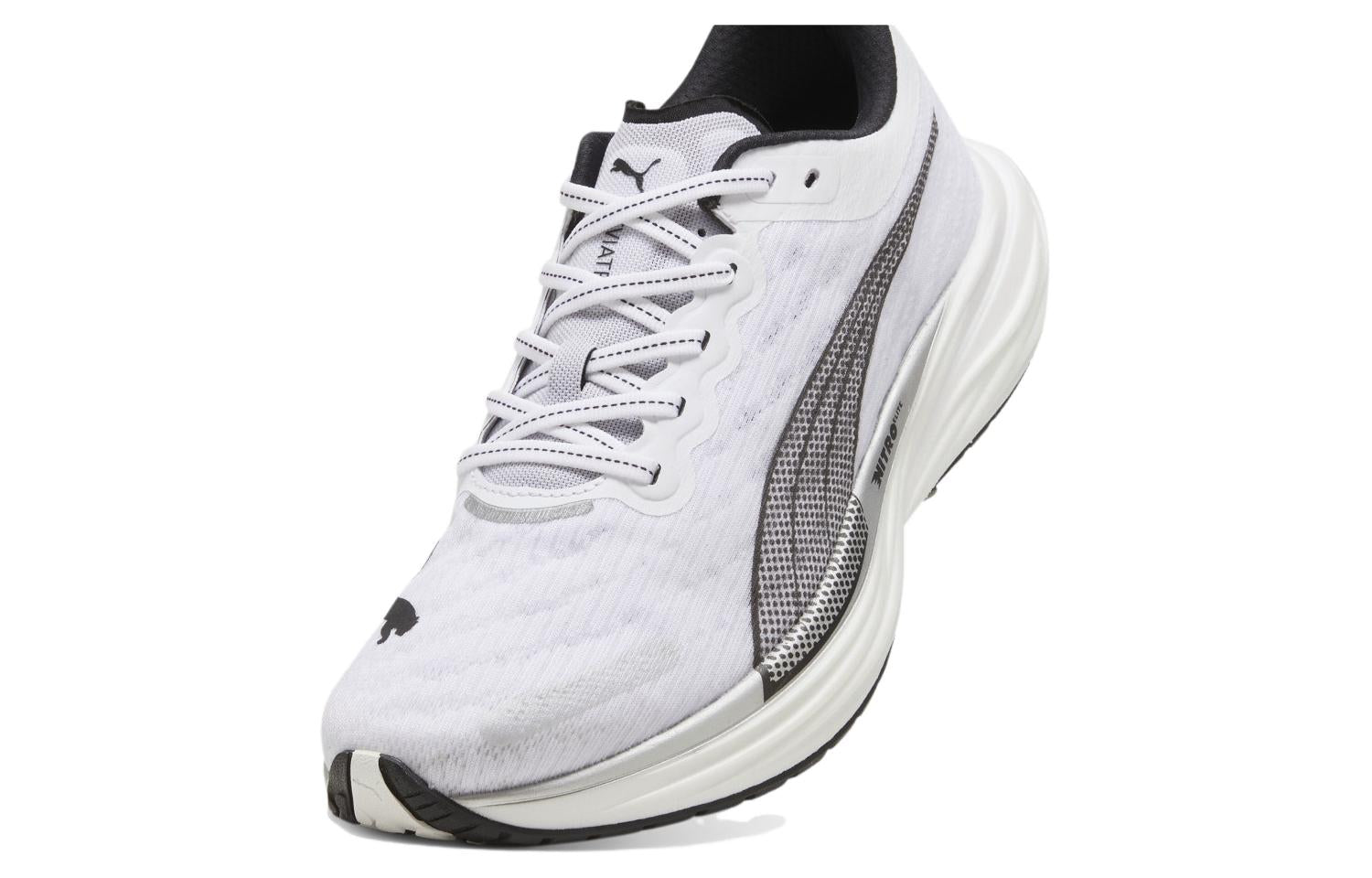 PUMA Deviate Nitro 2 Running Shoes 'White Black' 376807-22