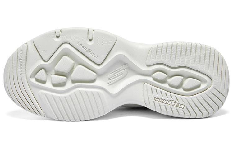 (WMNS) Skechers D'Lites 4.0 Shoes 'Grey White' 896256-NTMT