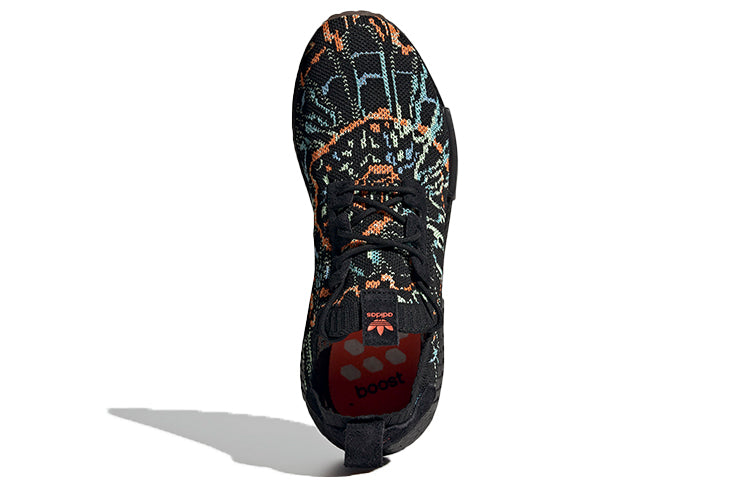 adidas NMD_R1 Primeknit 'Black Glitch' G57941