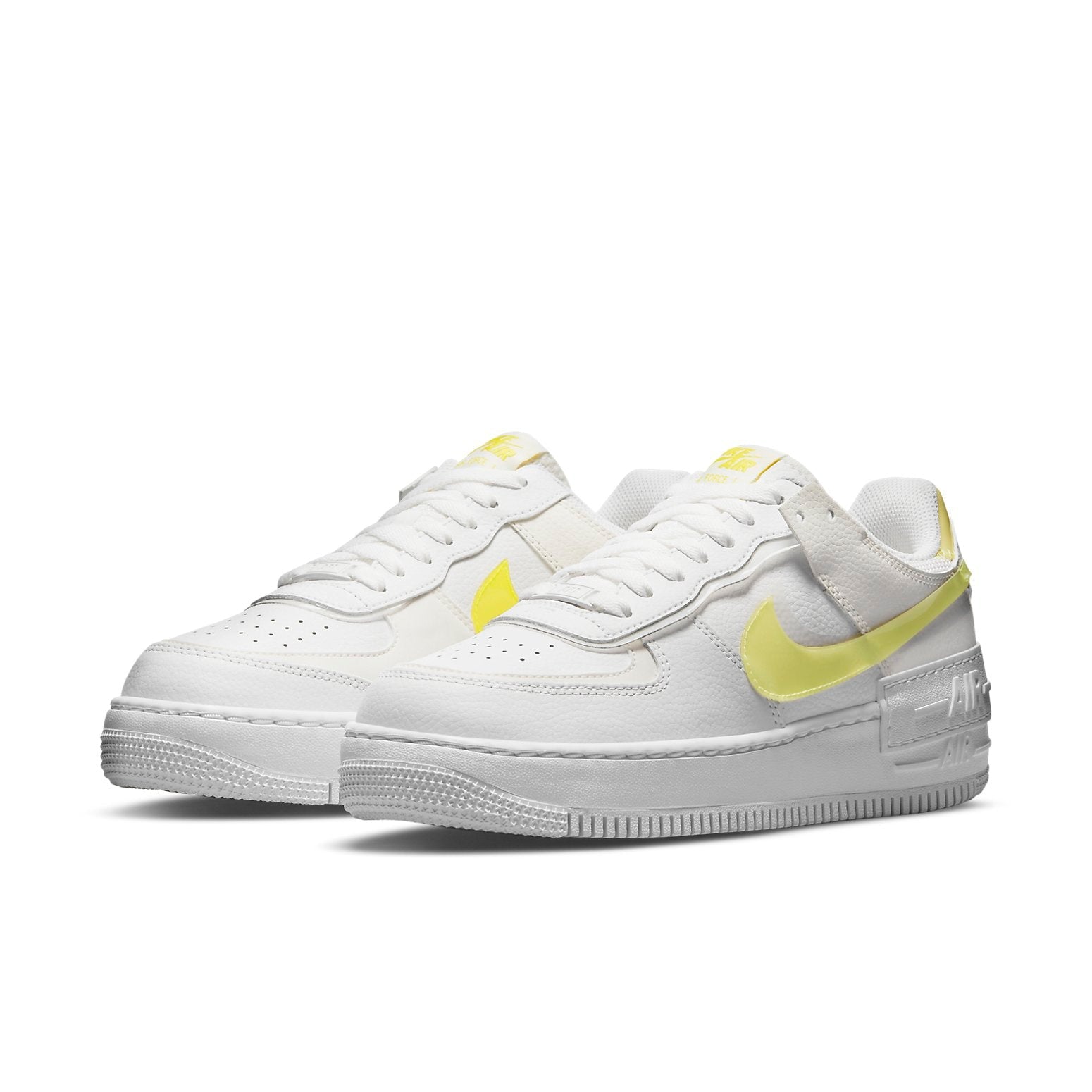 (WMNS) Nike Air Force 1 Shadow 'White Opti Yellow' DM3034-100
