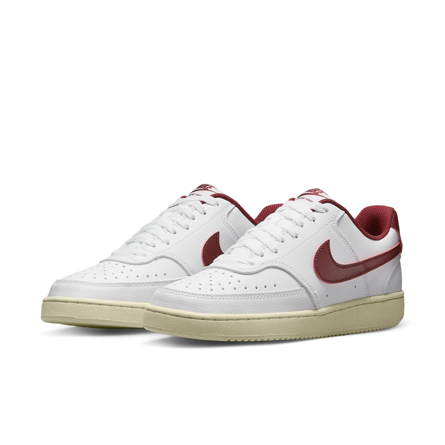 (WMNS) Nike Court Vision 'White Red Gold' DH3158-106
