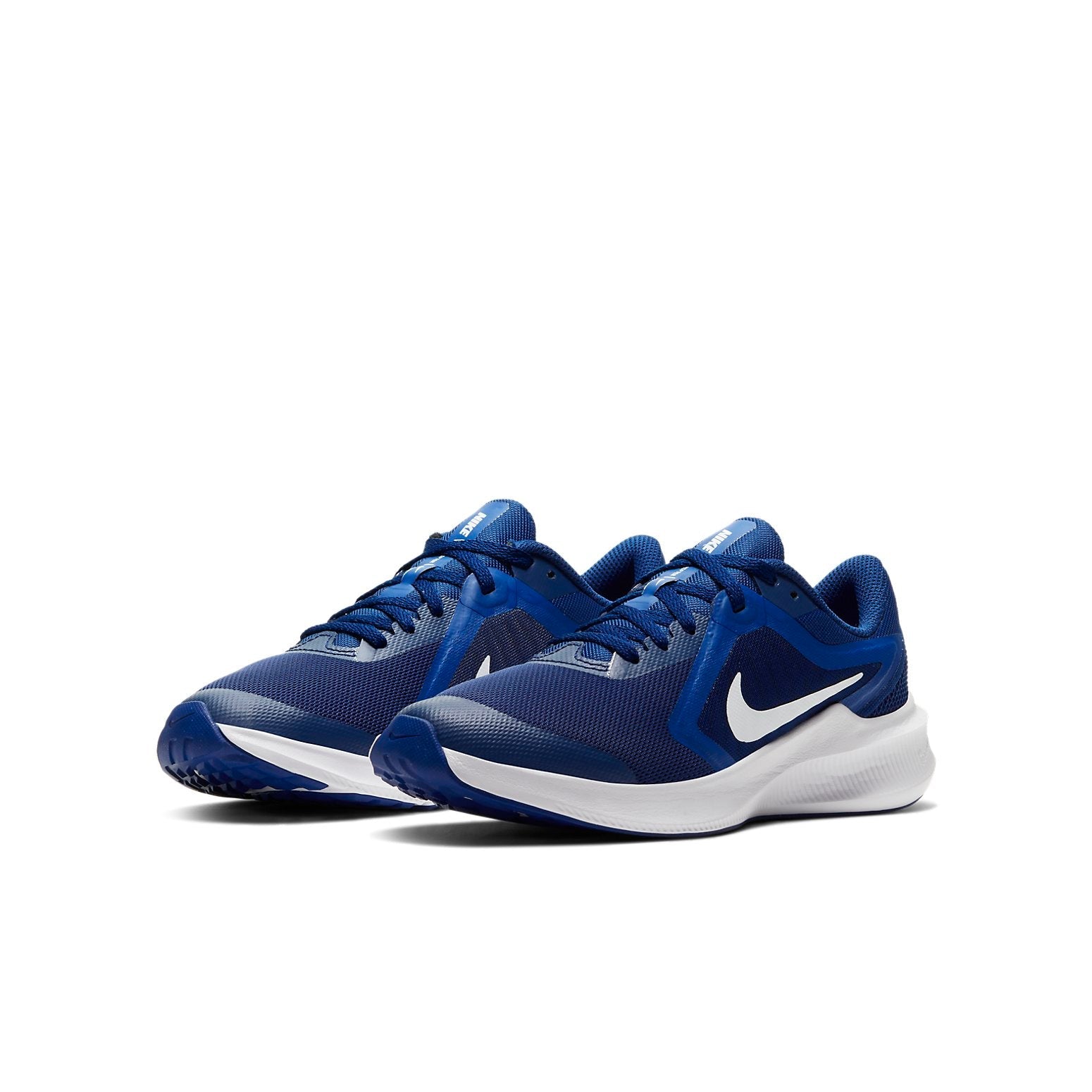 (GS) Nike Downshifter 10 'White Blue' CJ2066-401