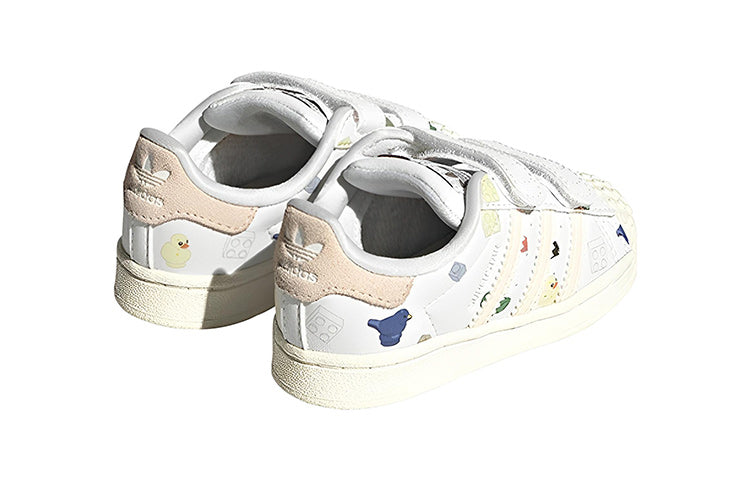 (TD) adidas LEGO x Superstar CF I 'Bricks And Figurine - White Wonder Quartz' IF2200