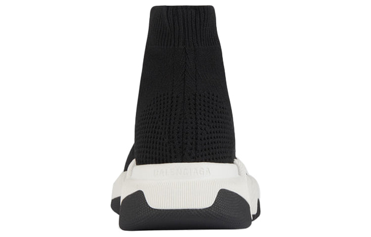 (WMNS) Balenciaga Speed 2.0 Sports Shoes Black/White 617214W17021015