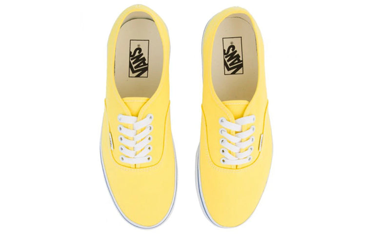 Vans Authentic 'Check Block - Blazing Yellow' VN0A38EMVJS