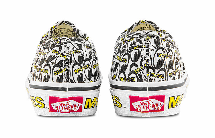 (PS) Vans x Mooneyes Authentic 'Black White Yellow' VN0A3UIVYB2