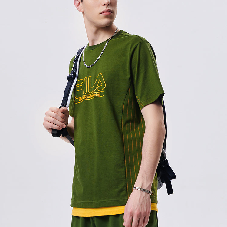 FILA FUSION x White Mountaineering Logo Tee T11M137103F-DG