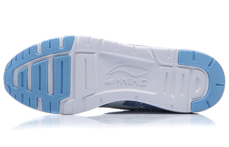 (WMNS) Li-Ning Heather Breathable Wear-resistant Classic Casual Shoe Blue AGCM054-3