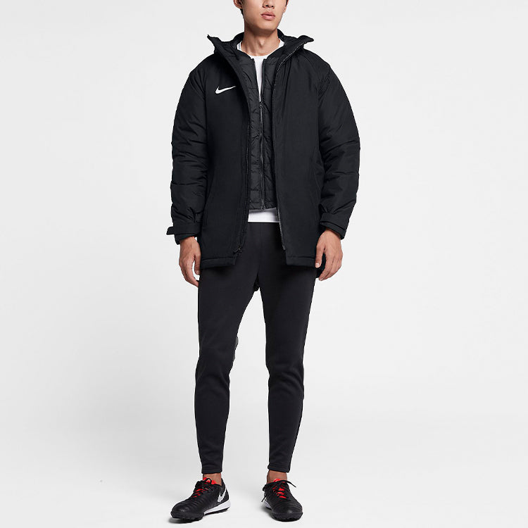 Nike Academy18 Sports Football Hooded Jacket Men Black 893799-010