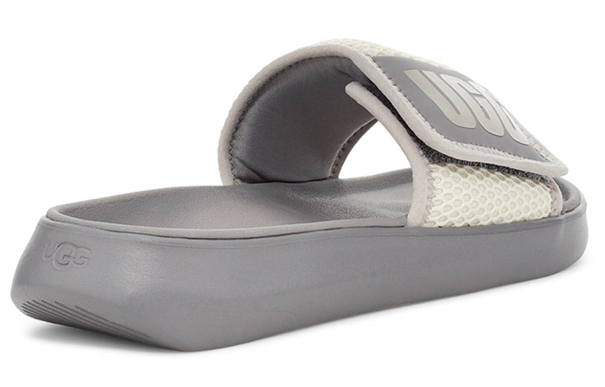 (WMNS) UGG LA Light Slide Gray Purple Slippers 1107911-SAFT