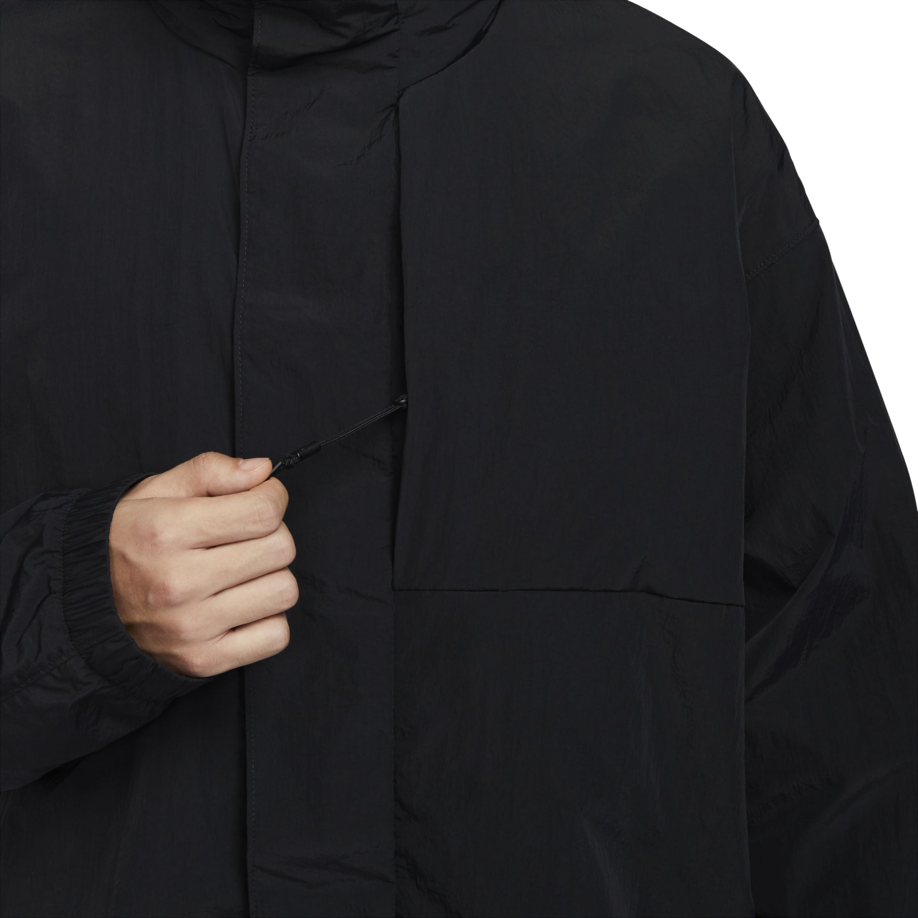 Nike Tech Jacket Asia Sizing 'Black' FZ0715-010