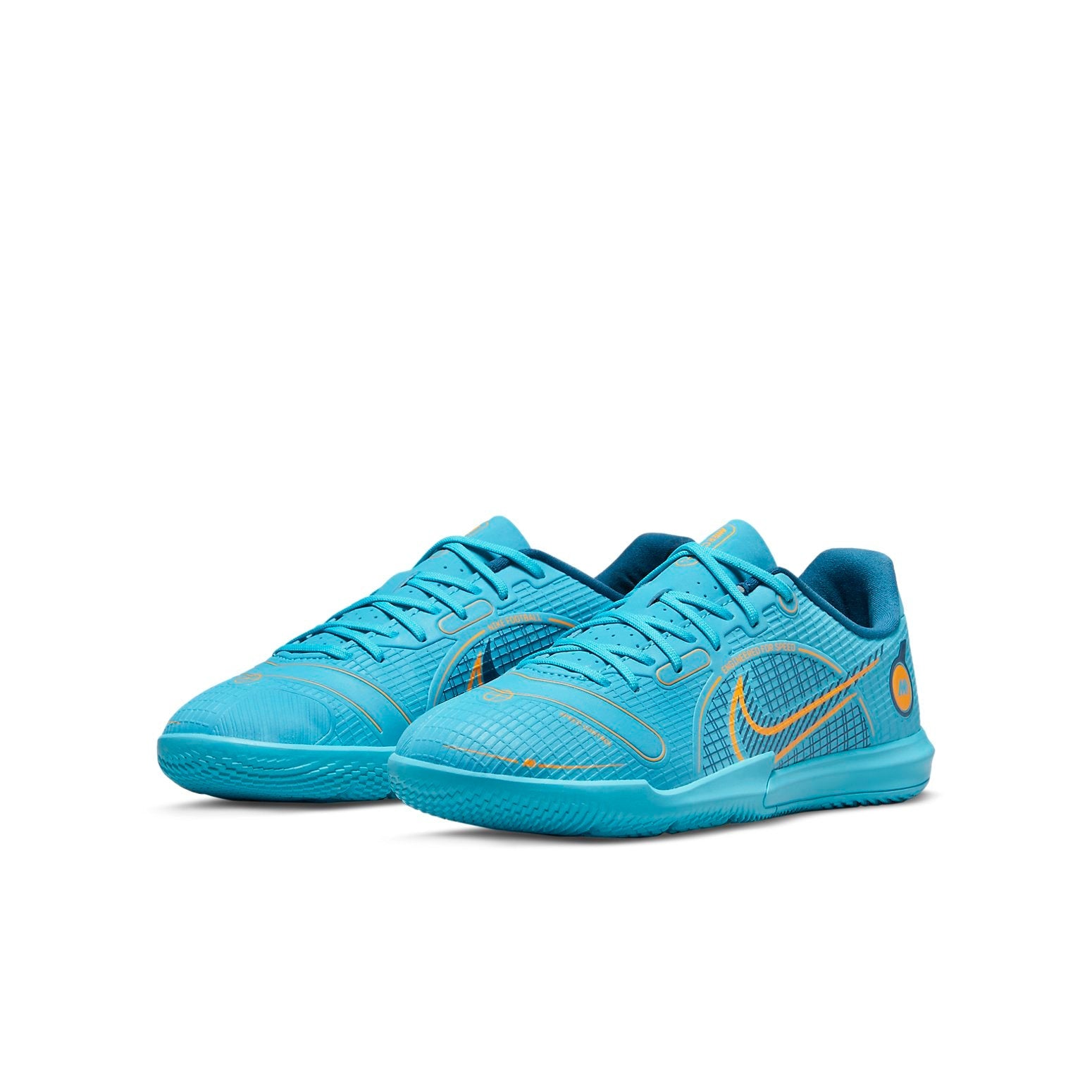 (GS) Nike JR. Mercurial Vapor 14 Academy IC Blue DJ2861-484