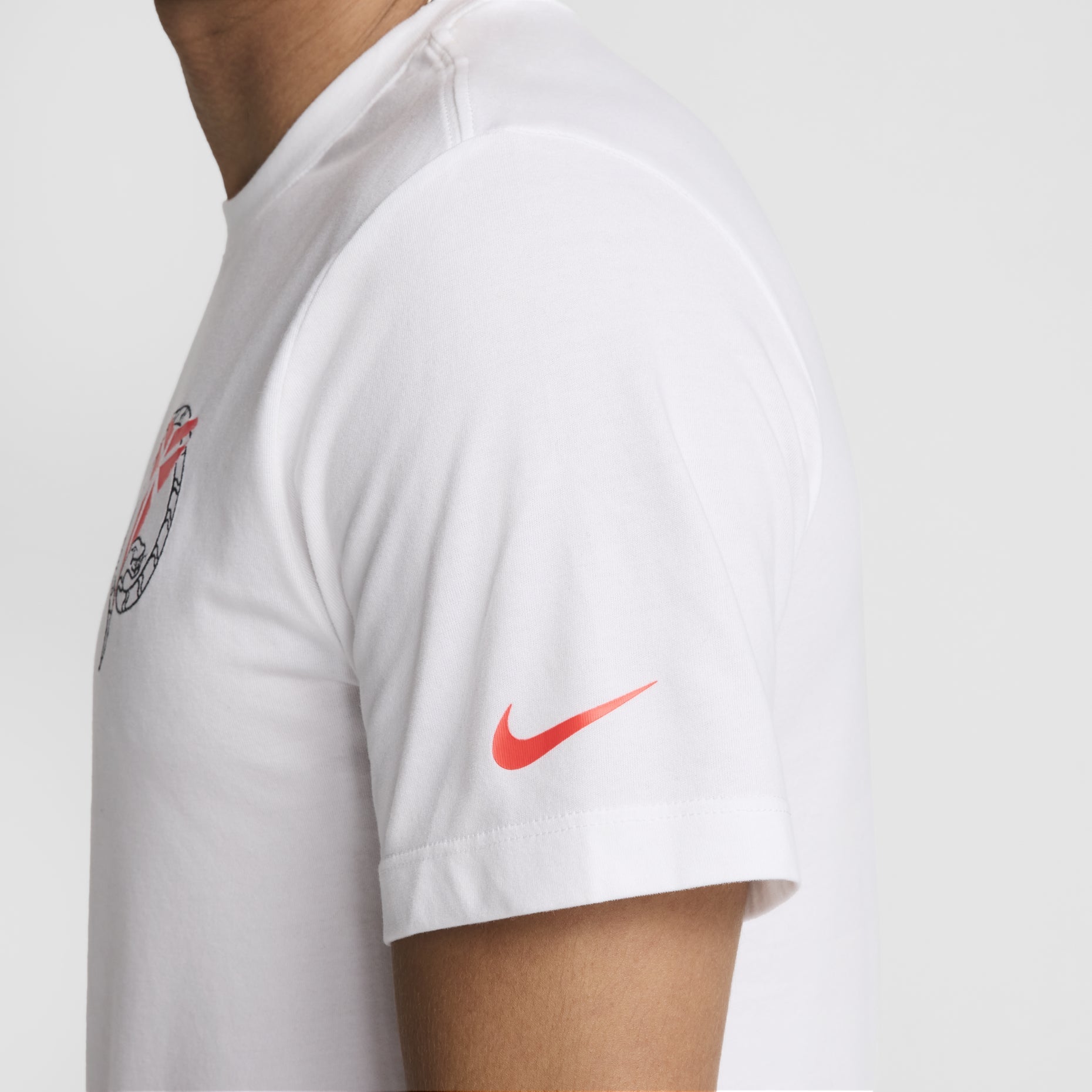 Nike Dri-FIT Kobe Stockings T-shirt Asia Sizing 'White' HV5151-100