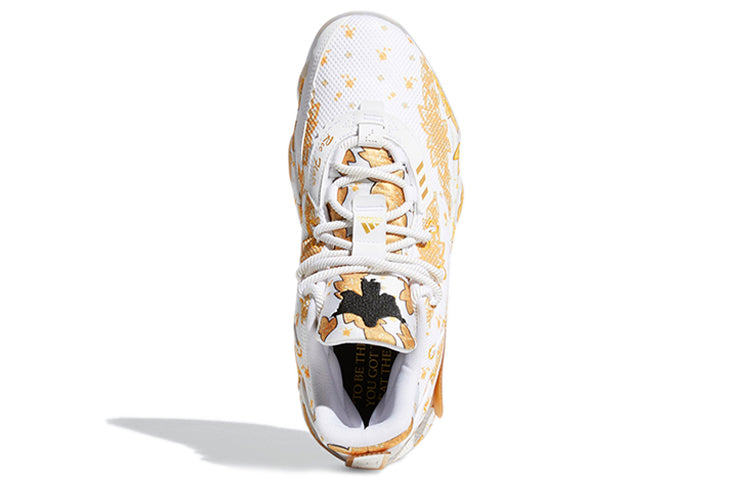 adidas Ric Flair x Dame 7 GCA 'White Gold Metallic' FY2802
