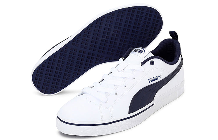 PUMA Break Point Vulc 'White dark Blue' 372290-03