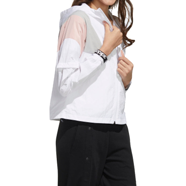 (WMNS) adidas neo W Sd Wb Sports White Jacket FN6550